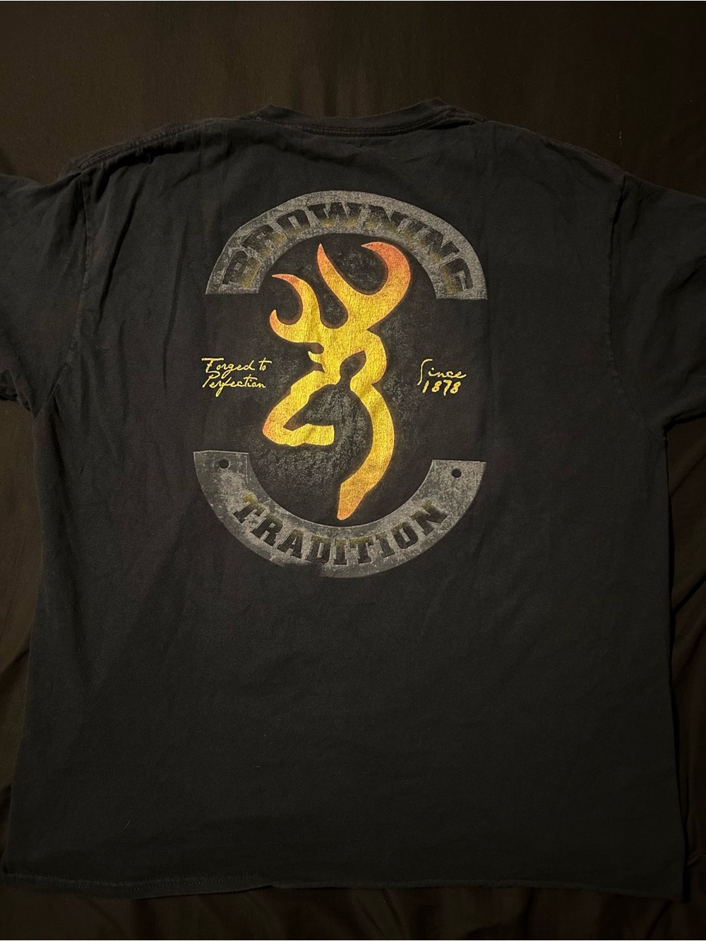 Browning Men's Black Graphic Logo hunting T-Shirt